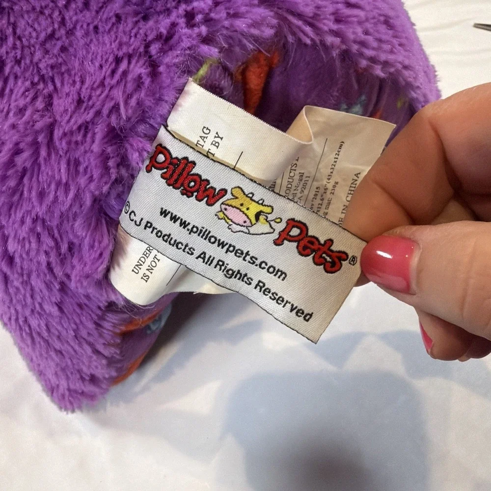 Pillow‎ Pets Purple Puppy Dog Plush 16